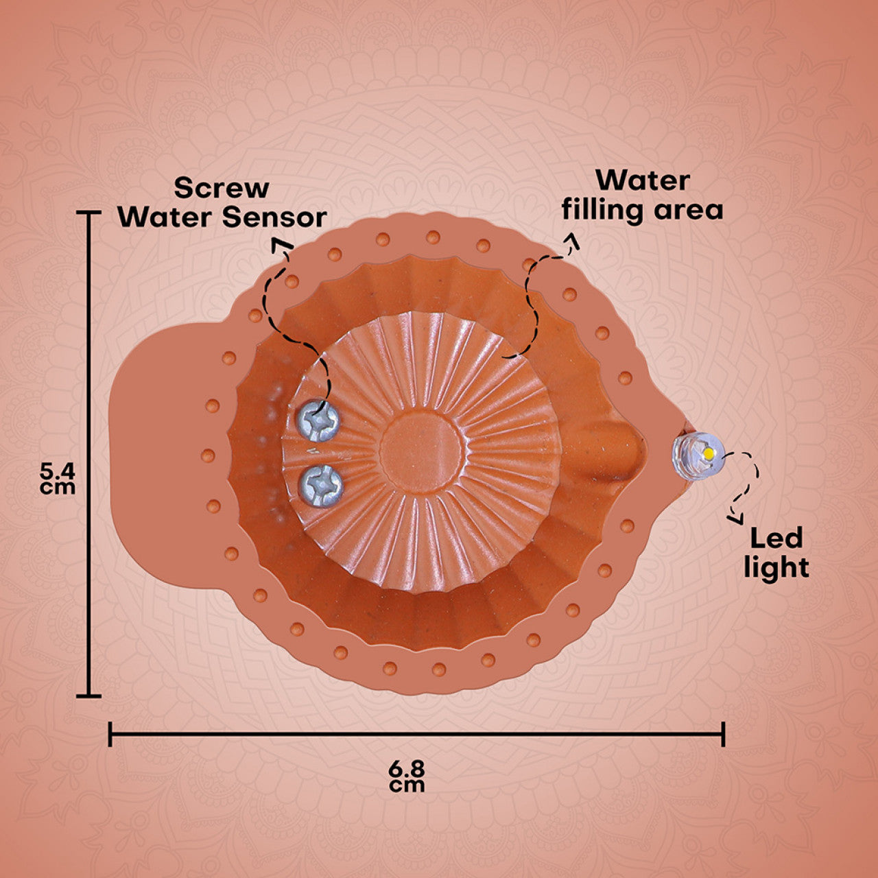 Water Sensor Diya