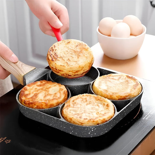 4-Hole Non-Stick Pan